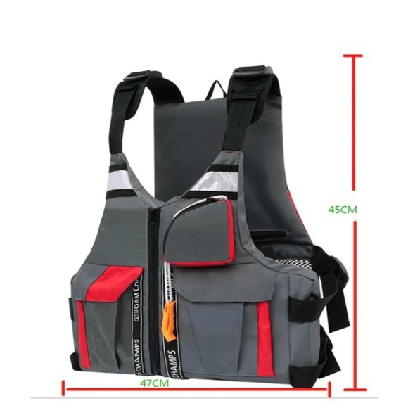 Jurasite Impact Jacket, Wakeboard Vest for Fishing Sailing Surfing Boating New - Picture 14 of 17